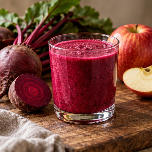 Céklás-almás smoothie